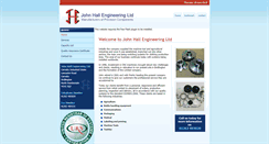 Desktop Screenshot of johnhallengineering.co.uk
